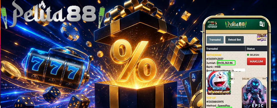 Pelita88 Malaysia bonuses: RM50 no deposit free credit