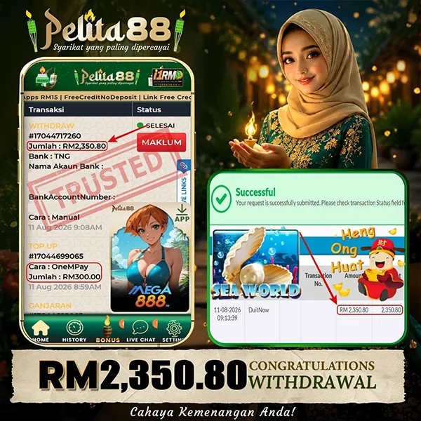 Play slots baccarat blackjack and live roulette at Pelita88 Casino Malaysia
